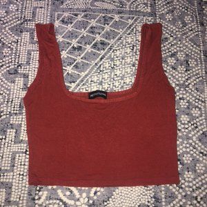 2 for $10 Rust Colored Crop Top in Size Small